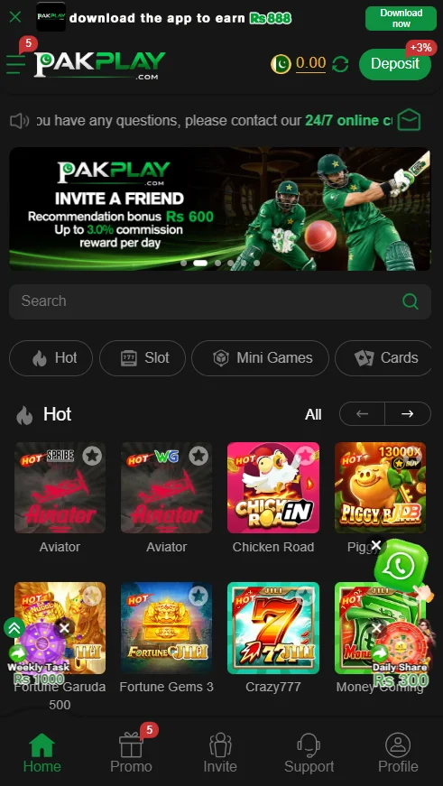 PakPlay Game